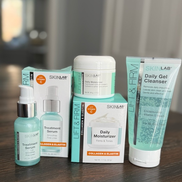 Skin Other - Skinlab Lift & Firm Collagen Skincare set- Serum, Moisturizer and Daily Cleanser